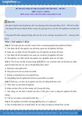 Đề thi giữa học kì 1 Vật lí 10 Kết nối tri thức - Đề số 01